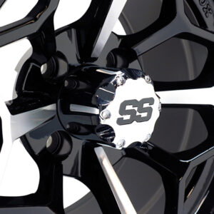 RHOX RX382, Machined Gloss Black, 12x7 ET-25 - Image 2