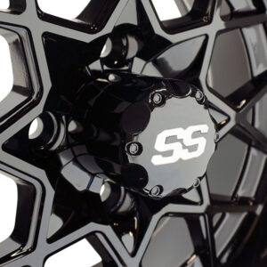 RHOX RX385, Gloss Black, 12x7 ET-25 - Image 2