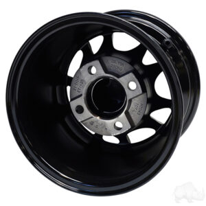 RHOX RX392, Gloss Black, 10x7 ET-25 - Image 2