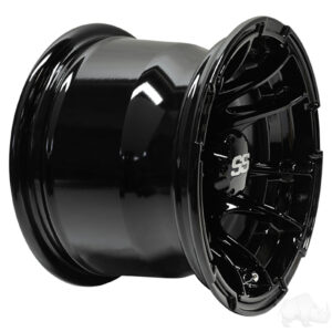 RHOX RX392, Gloss Black, 10x7 ET-25 - Image 3
