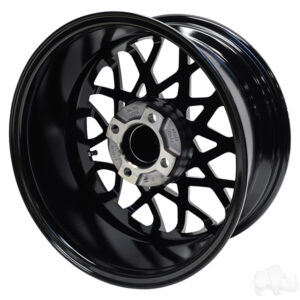 RHOX RX395, Gloss Black, 15x7 ET-25 - Image 3