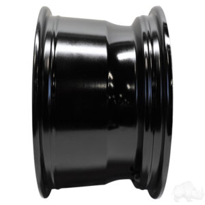 RHOX RX399, Gloss Black with Red, 12x7 ET-25 - Image 3