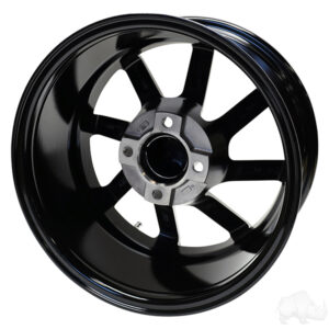 RHOX RX404, Gloss Black, 14x7 ET-25 - Image 2