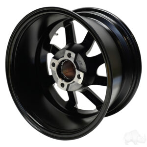 RHOX RX404, Machined Gloss Black, 14x7 ET-25 - Image 2