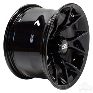 RHOX RX406, Gloss Black, 12x7 ET-25 - Image 3