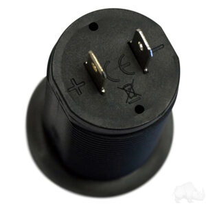 Power Socket, USB Dual Port 1A/2.1A 12-48V - Image 2