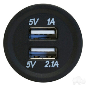 Power Socket, USB Dual Port 1A/2.1A 12-48V - Image 7