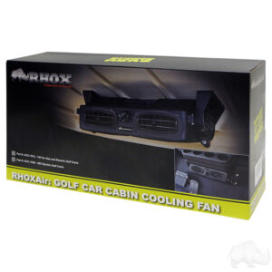 RHOXAir 12V Golf Cart Cabin Cooling Fan – Aftermarket Golf Cart Accessory | Buy Online - Image 9