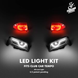 STEELENG Meteor LED BASIC Light Kit for Club Car Tempo (12 Volt) - Image 2