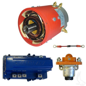 Motor Controller Combo, Alltrax, Club Car IQ Mild Hills 5-0K Throttle - Image 1