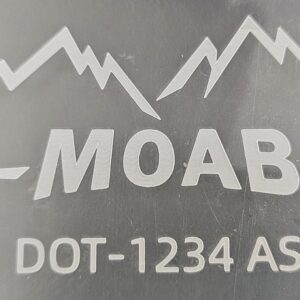 MOAB DOT Approved Windshield Clear Foldable for Club Car DS (2000.5-up) - Image 2