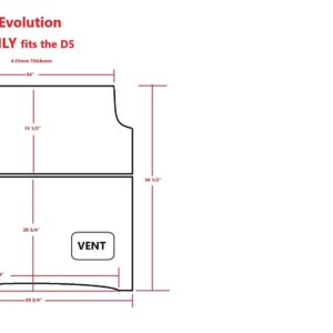MOAB Windshield Tinted Foldable for Evolution D5 - Image 2