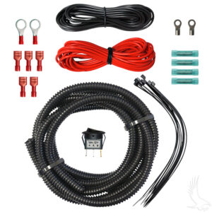 Wiring Kit for State of Golf Cart Charge Meter & Power Outlet