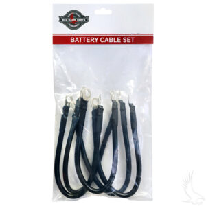 Battery Cable SET, Includes (5) 12" 6 gauge, Club Car 36V 81+, Yamaha G2/G8/G9 36V 85-94 - Image 3