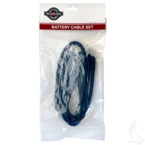 Battery Cable SET, Includes (5) 14" 6 gauge, Club Car DS 48V 95+ - Image 2