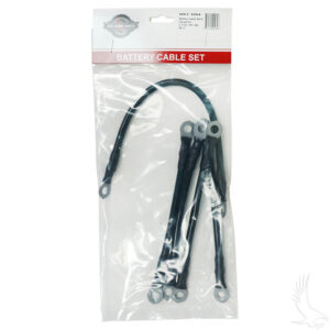 Battery Cable SET, Includes (1) 12" (4) 7" 6 gauge, E-Z-Go Med/TXT 94+ - Image 2