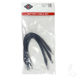 Battery Cable SET, Includes (3) 12" 4 gauge, E-Z-Go RXV 08+ - Image 2