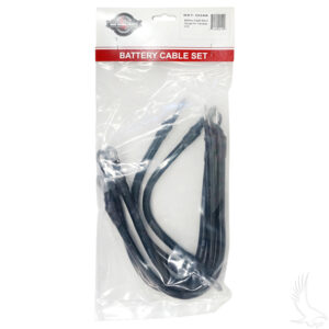 Battery Cable SET, Includes (2) 9" (3)14" 4 gauge, Yamaha G19 - Image 2