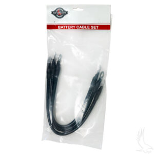 Battery Cable SET, Includes (3) 14" 6 gauge, Club Car DS w/ 12V Batteries - Image 3