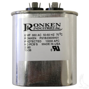 Capacitor, 6 MF, E-Z-Go PowerWise II, Lester Replacement - Image 3