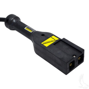 DC Cord, PowerWise 9', E-Z-Go 48V Notched Industrial Plug - Image 4