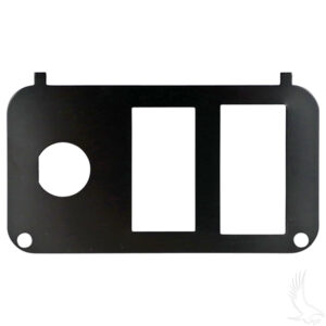 Console Plate, w/ Forward/Reverse Switch & Vertical State of Charge Meter, E-Z-Go PDS