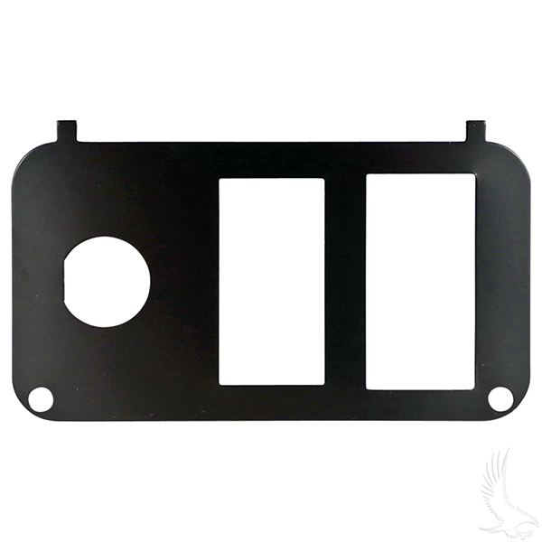 Console Plate, w/ Forward/Reverse Switch & Vertical State of Charge Meter, E-Z-Go PDS