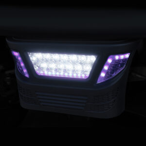 RHOX LED Light Bar Bumper Kit w/ Multi Color LED, Club Car Precedent Gas 04+ & Electric 04-08.5 - Image 2