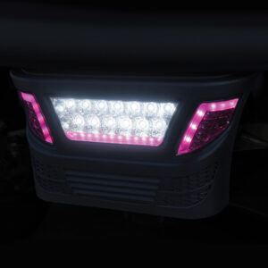 RHOX LED Light Bar Bumper Kit w/ Multi Color LED, Club Car Precedent Gas 04+ & Electric 04-08.5 - Image 5