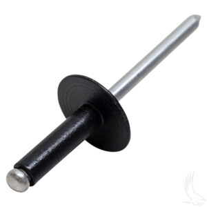 Pop Rivet, Black 3/16x.675x5/8 hd. dia. - Image 2