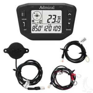 Admiral Digital GPS Multi-Function Speedo Golf Cart Meter
