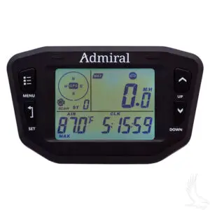 Admiral Digital GPS Multi-Function Speedo Golf Cart Meter (ACC-0206) - Image 6