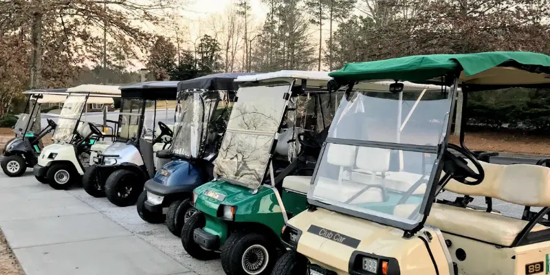 types of Windshield glof cart