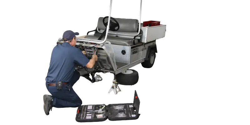 Regular Inspections of glof cart