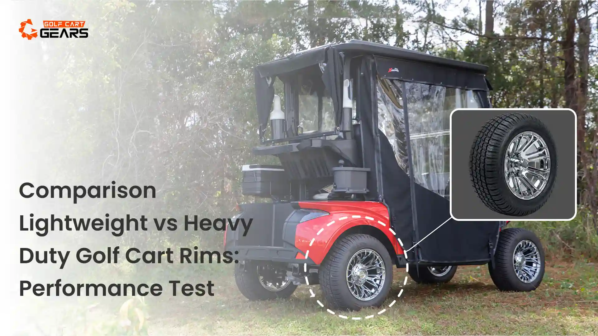 Comparison Lightweight vs Heavy-Duty Golf Cart Rims_ Performance Test