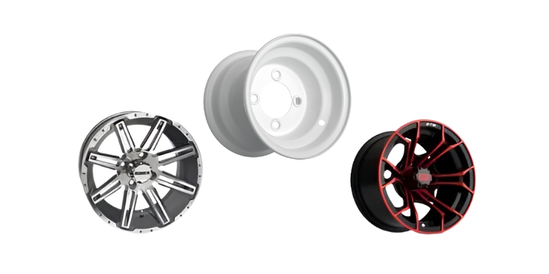 Golf Cart Lifted Rims