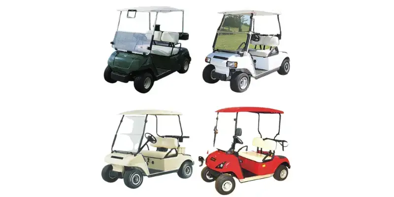 Types of golf cart gear Windshields