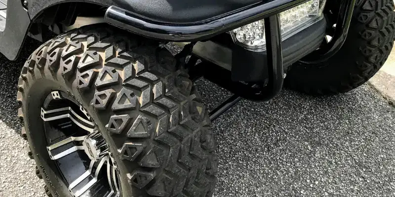 glof cart Tires and varanty