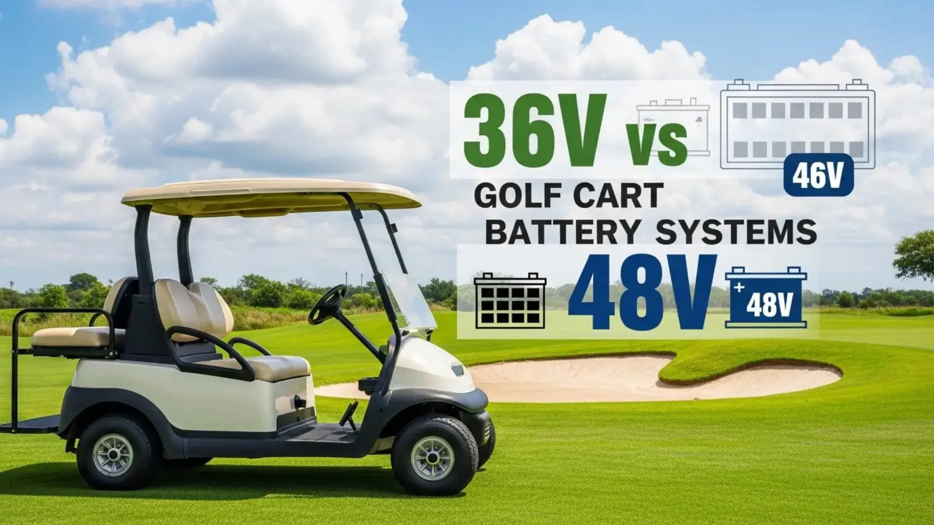 36V vs 48V Golf Cart Battery Systems