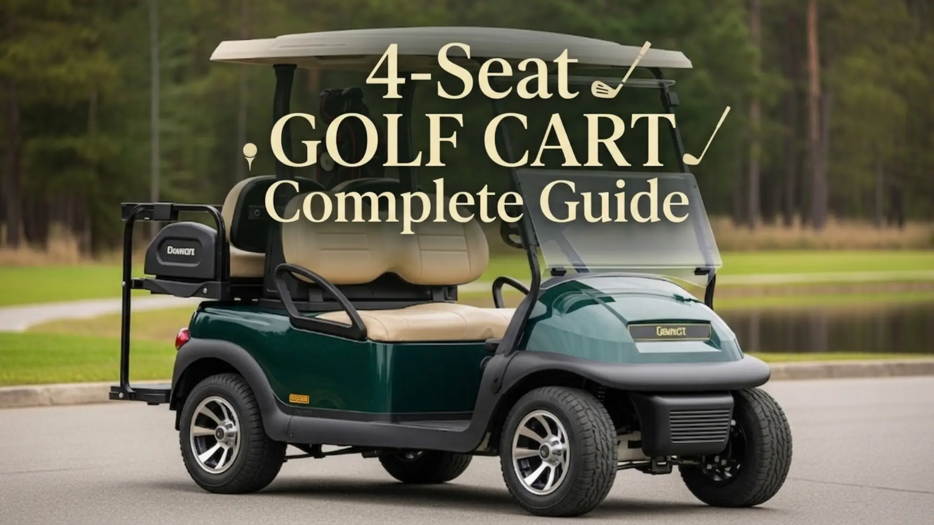 4-Seat Golf Cart Complete Guide