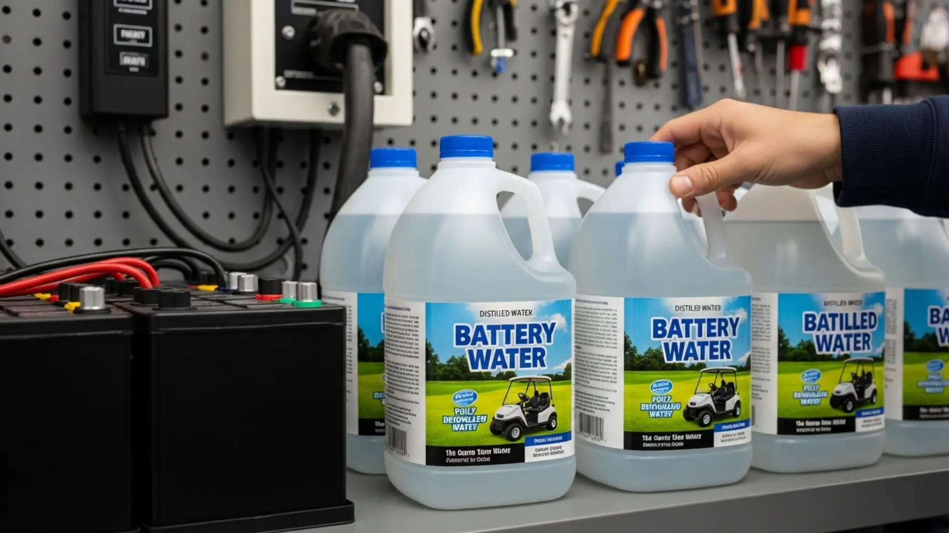 Best Distilled Water for Golf Cart Batteries
