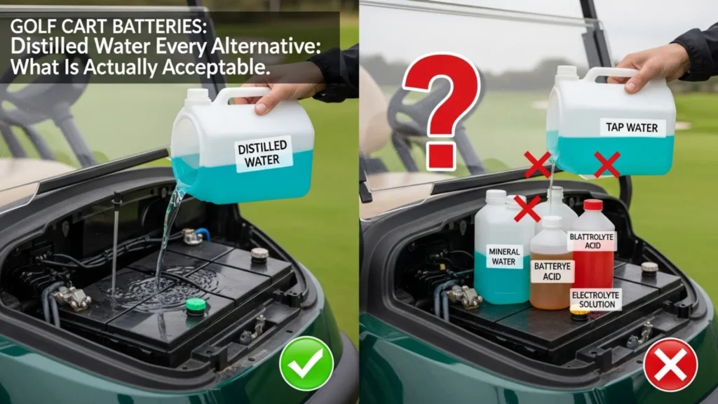 Best Distilled Water for Golf Cart Batteries