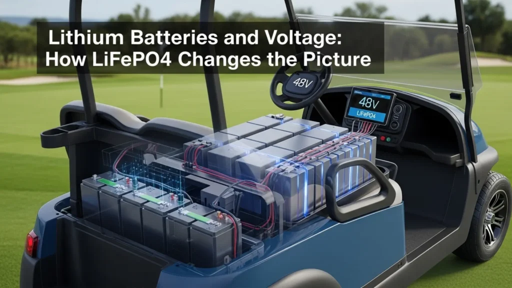 36V vs 48V Golf Cart Battery Systems

