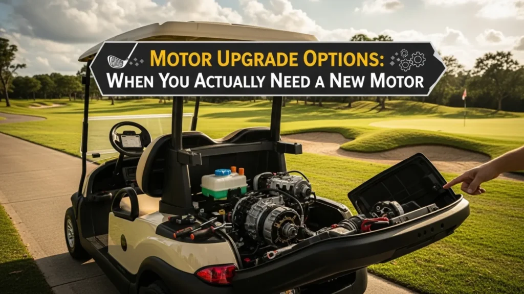 Golf Cart Motor Upgrade Guide
