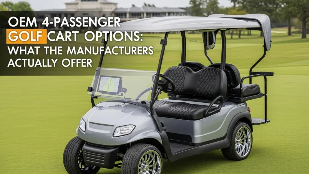 4-Seat Golf Cart Complete Guide
