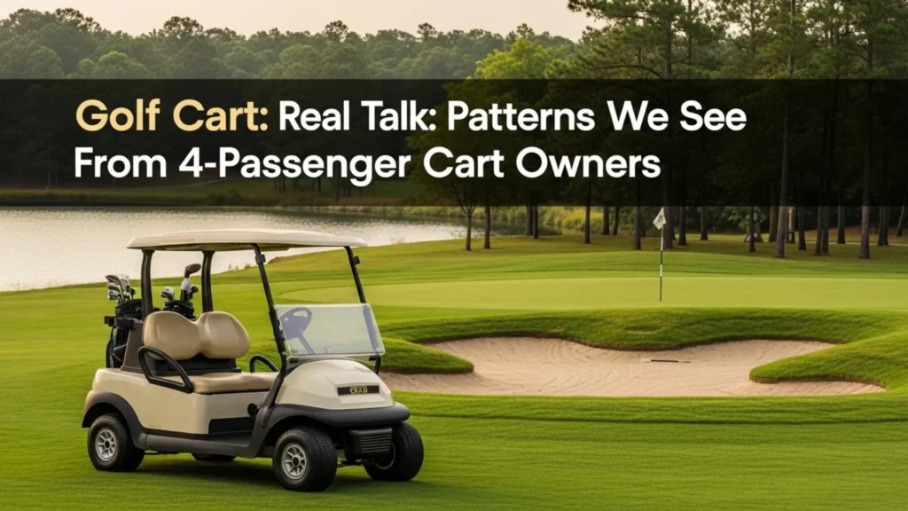 4-Seat Golf Cart Complete Guide