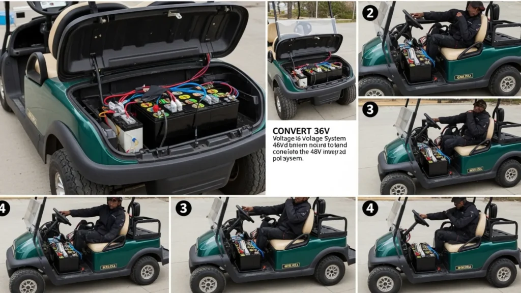 36V vs 48V Golf Cart Battery Systems

