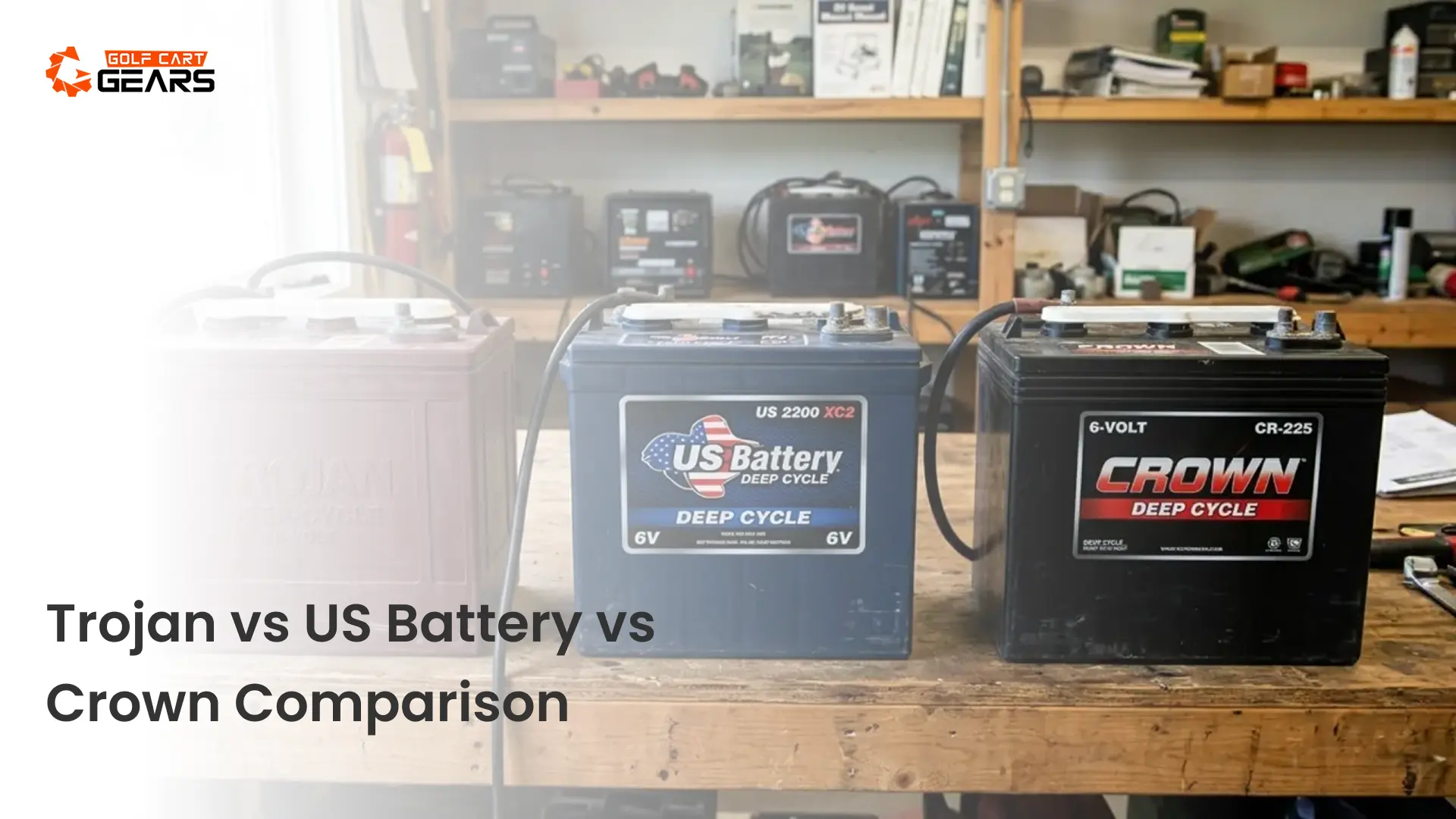 Trojan vs US Battery vs Crown Comparison