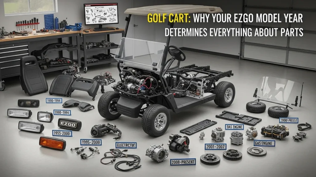 Complete EZGO Golf Cart Parts Guide 2026