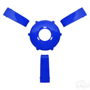 Giazza Steering Wheel Insert Kit, Blue - Image 2